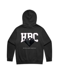 Black Heart Hoodie - Black