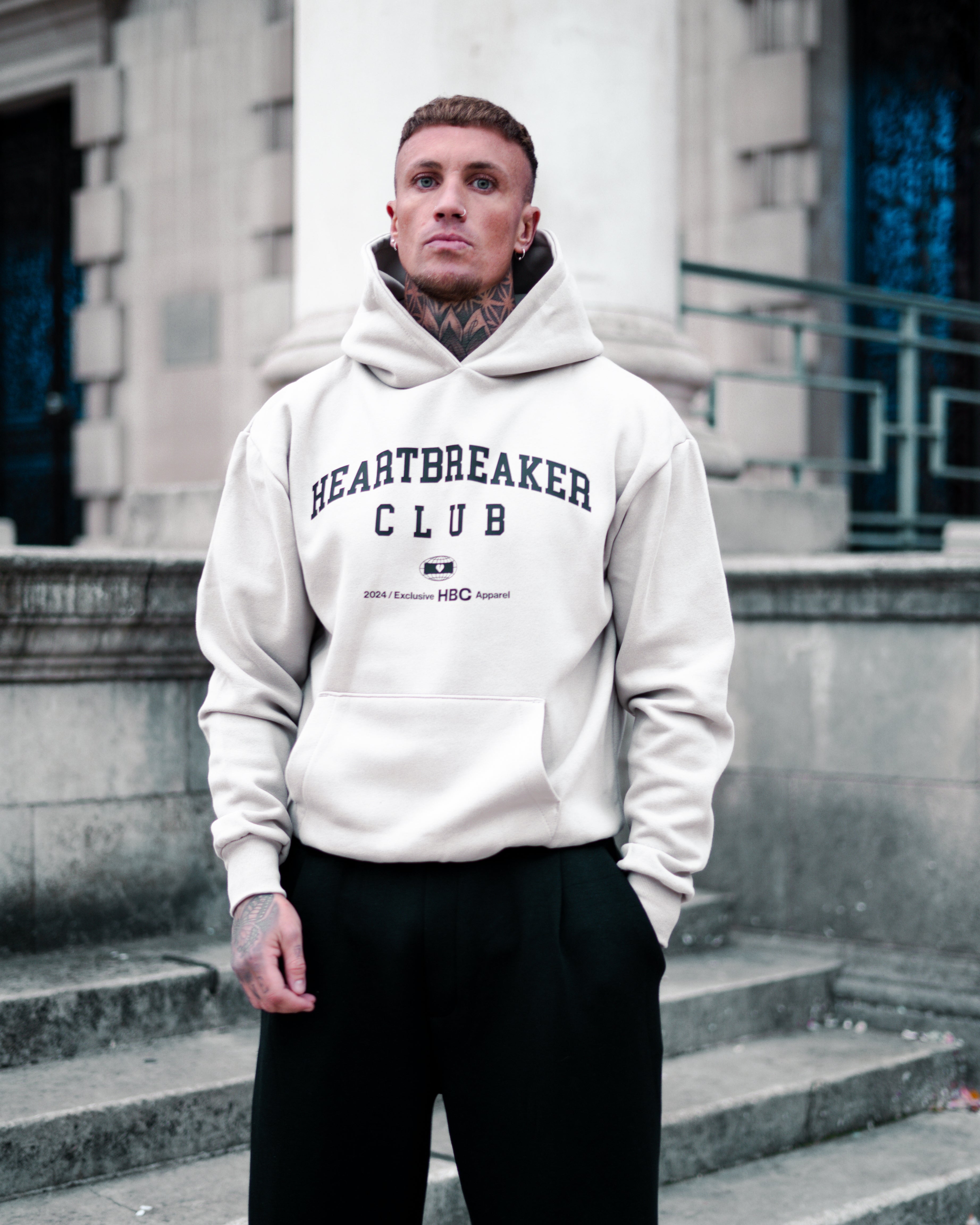 Apparel Hoodie Stone – Heartbreaker Club - Main Image