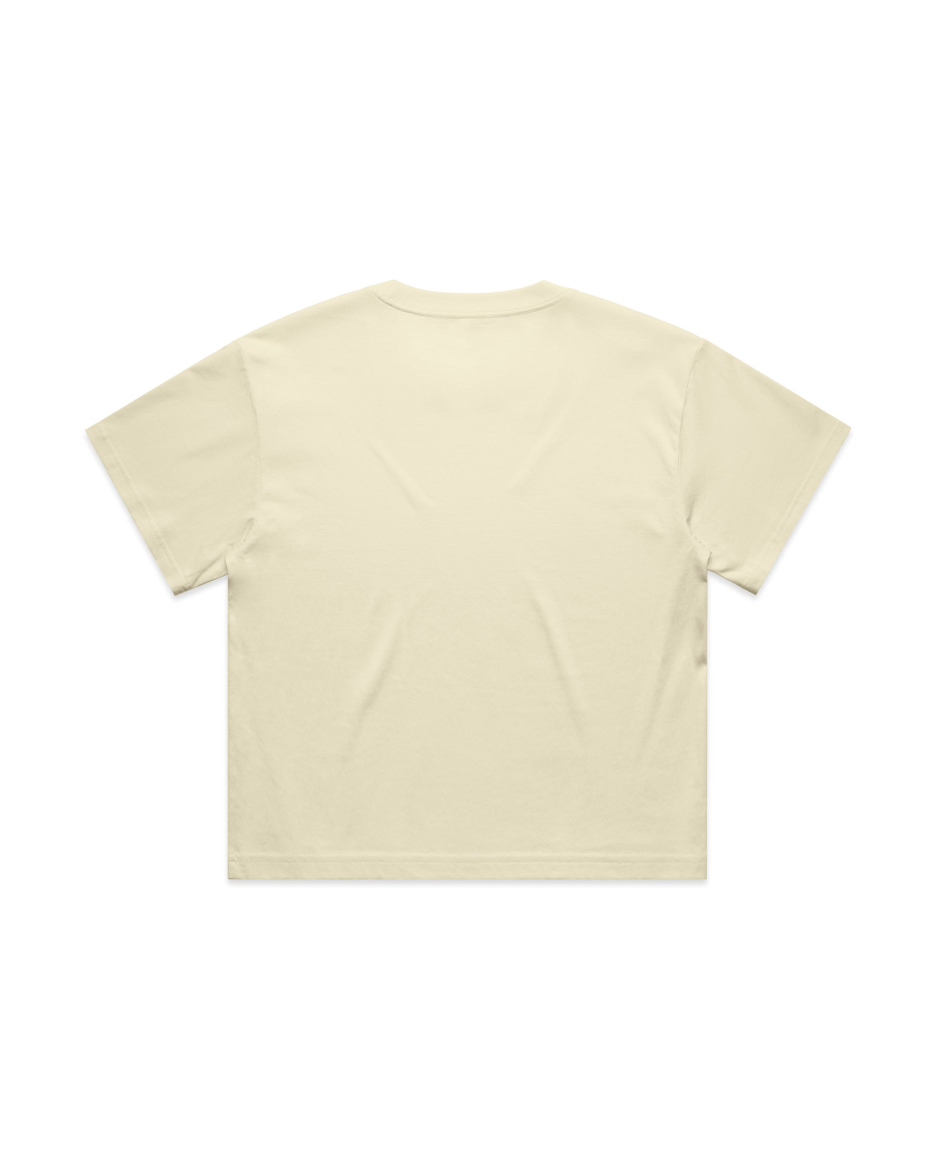Apparel Cropped T-Shirt - Cream
